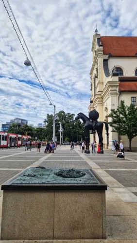piazza di Moravské náměstí